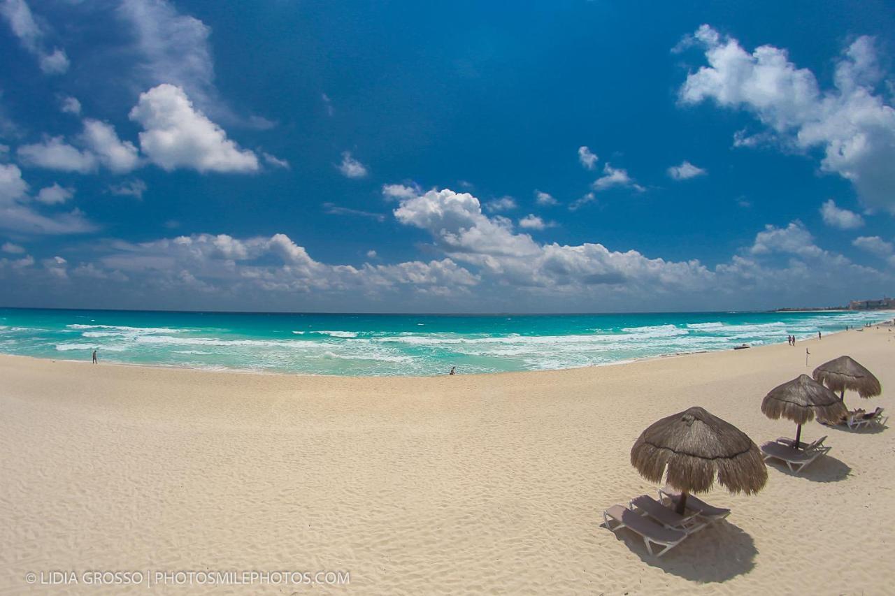 Apartment On The Beach With Terrace Ocean View, Brisas Cancun 01 By Beach & Ocean Apartments Dış mekan fotoğraf