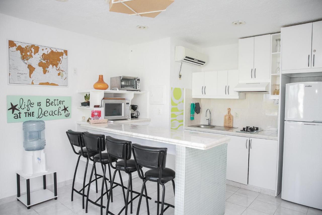 Apartment On The Beach With Terrace Ocean View, Brisas Cancun 01 By Beach & Ocean Apartments Dış mekan fotoğraf
