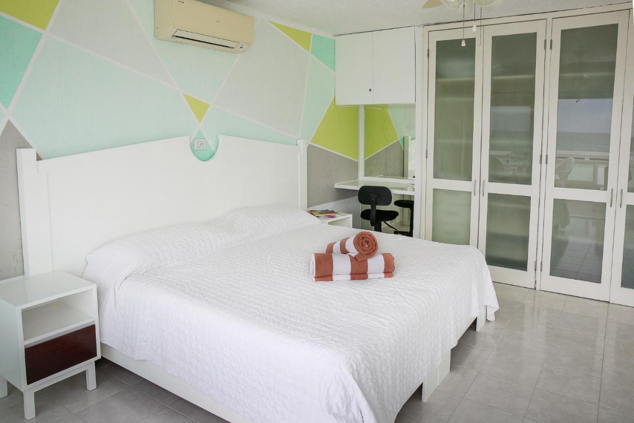 Apartment On The Beach With Terrace Ocean View, Brisas Cancun 01 By Beach & Ocean Apartments Dış mekan fotoğraf