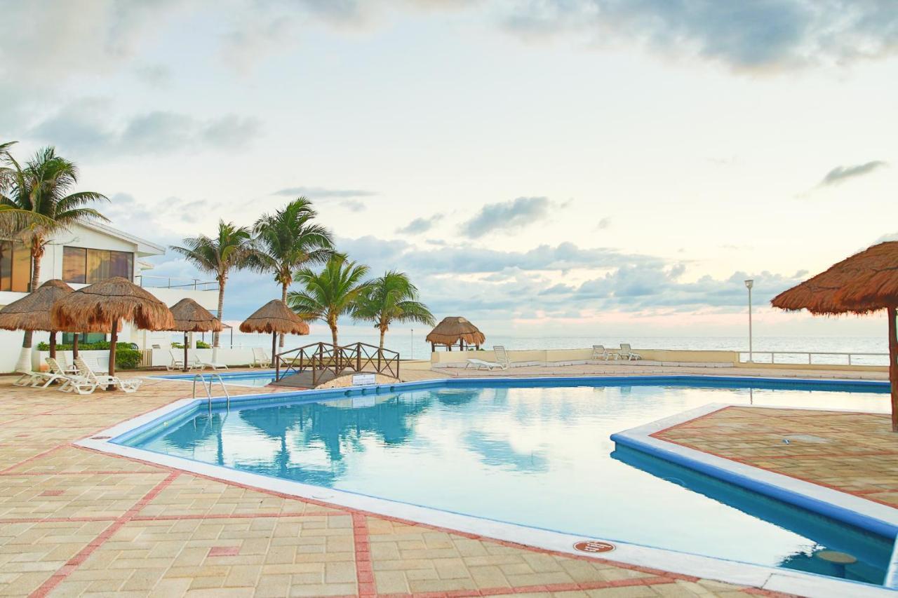 Apartment On The Beach With Terrace Ocean View, Brisas Cancun 01 By Beach & Ocean Apartments Dış mekan fotoğraf