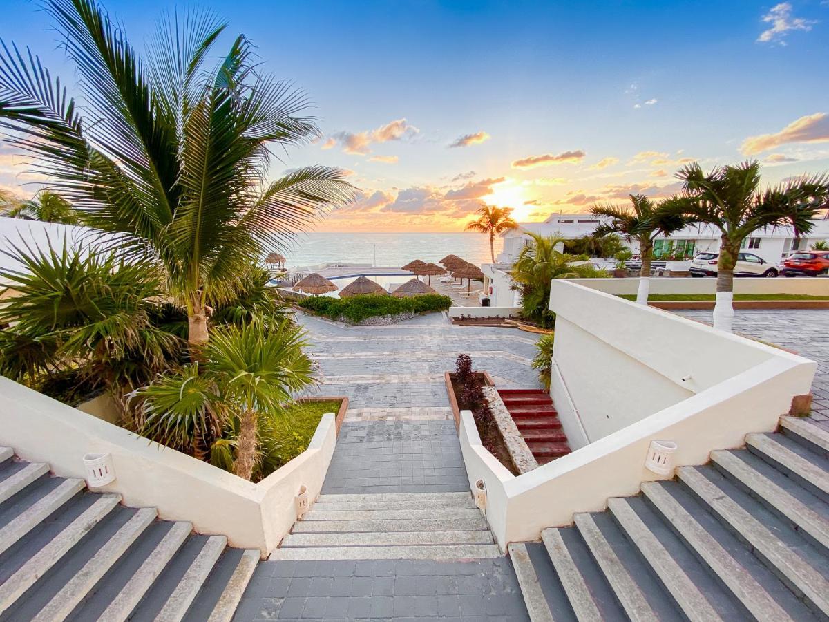 Apartment On The Beach With Terrace Ocean View, Brisas Cancun 01 By Beach & Ocean Apartments Dış mekan fotoğraf