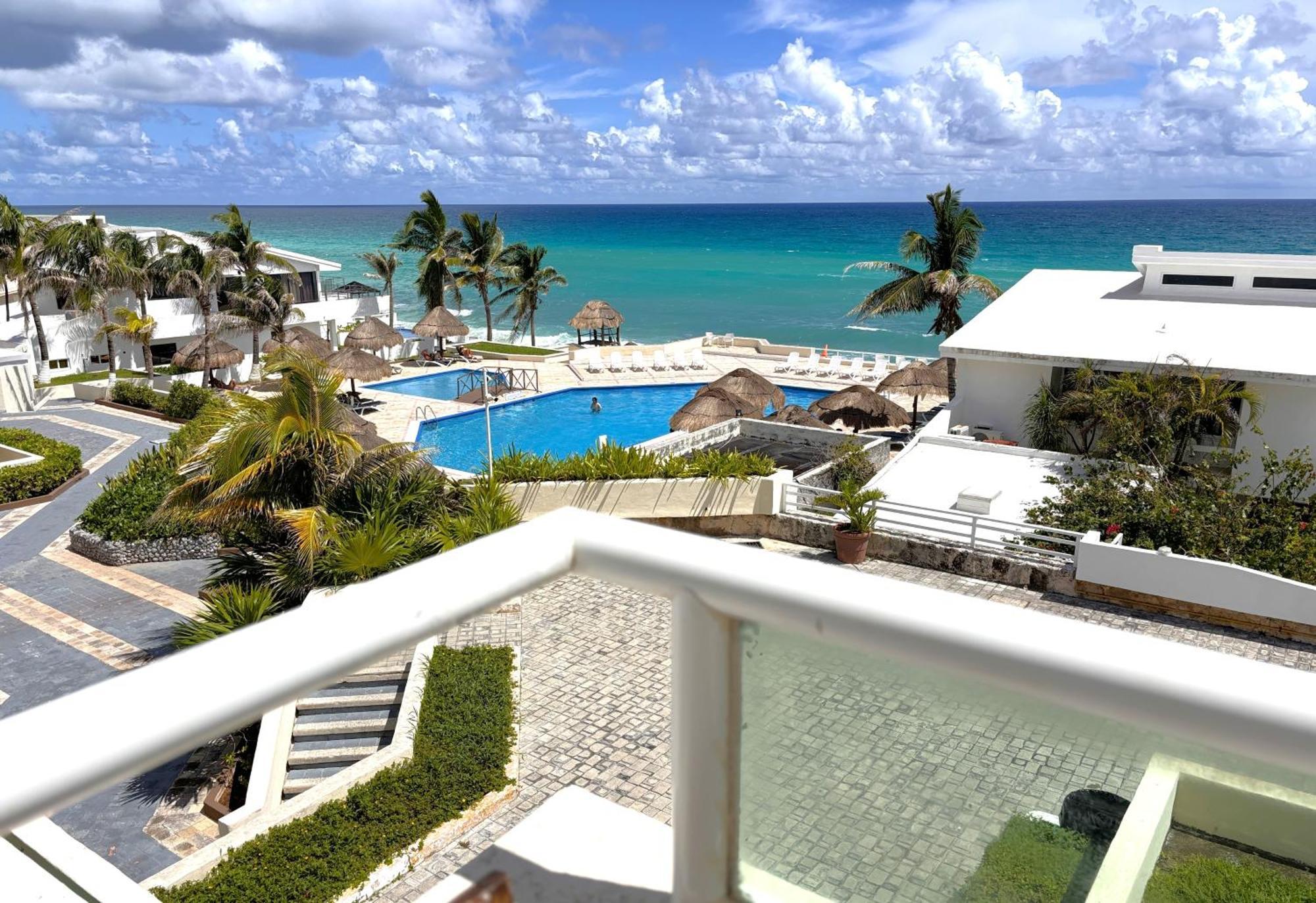 Apartment On The Beach With Terrace Ocean View, Brisas Cancun 01 By Beach & Ocean Apartments Dış mekan fotoğraf